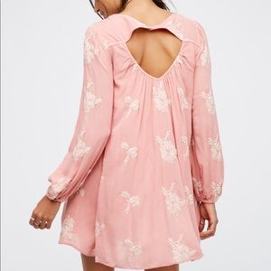 Free People Embroidered Austin Mini Dress